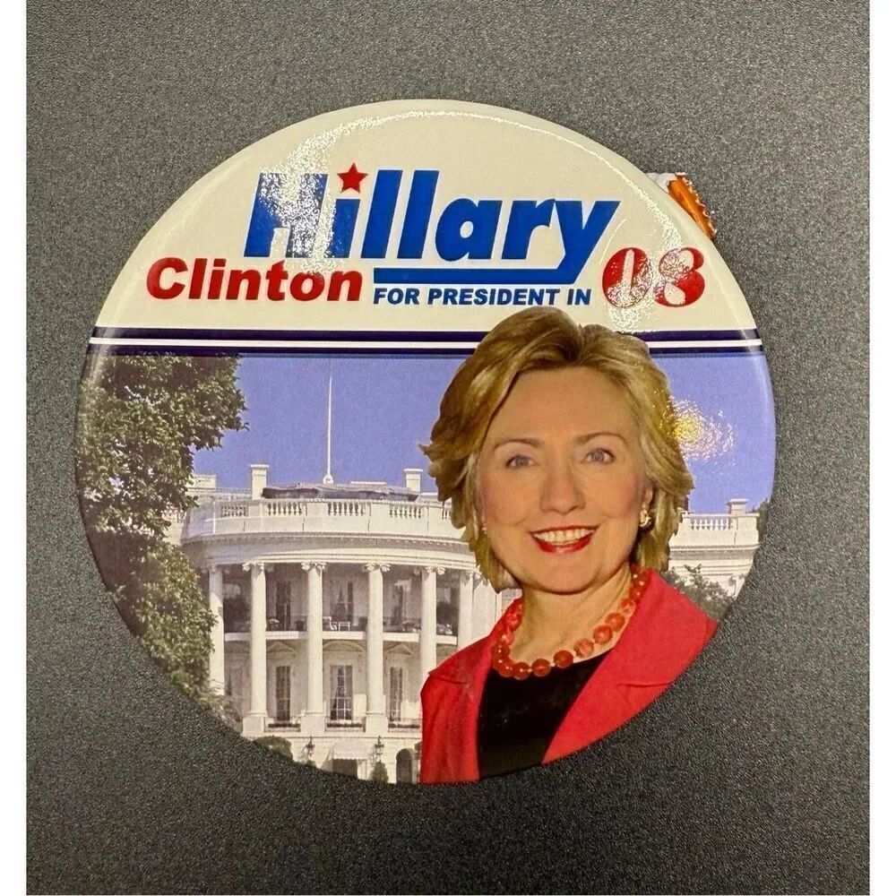 Hillary Clinton Presidential Campaign Buttons - Picture 2 of 8